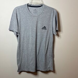 Adidas Heather Gray Short Sleeve Tee